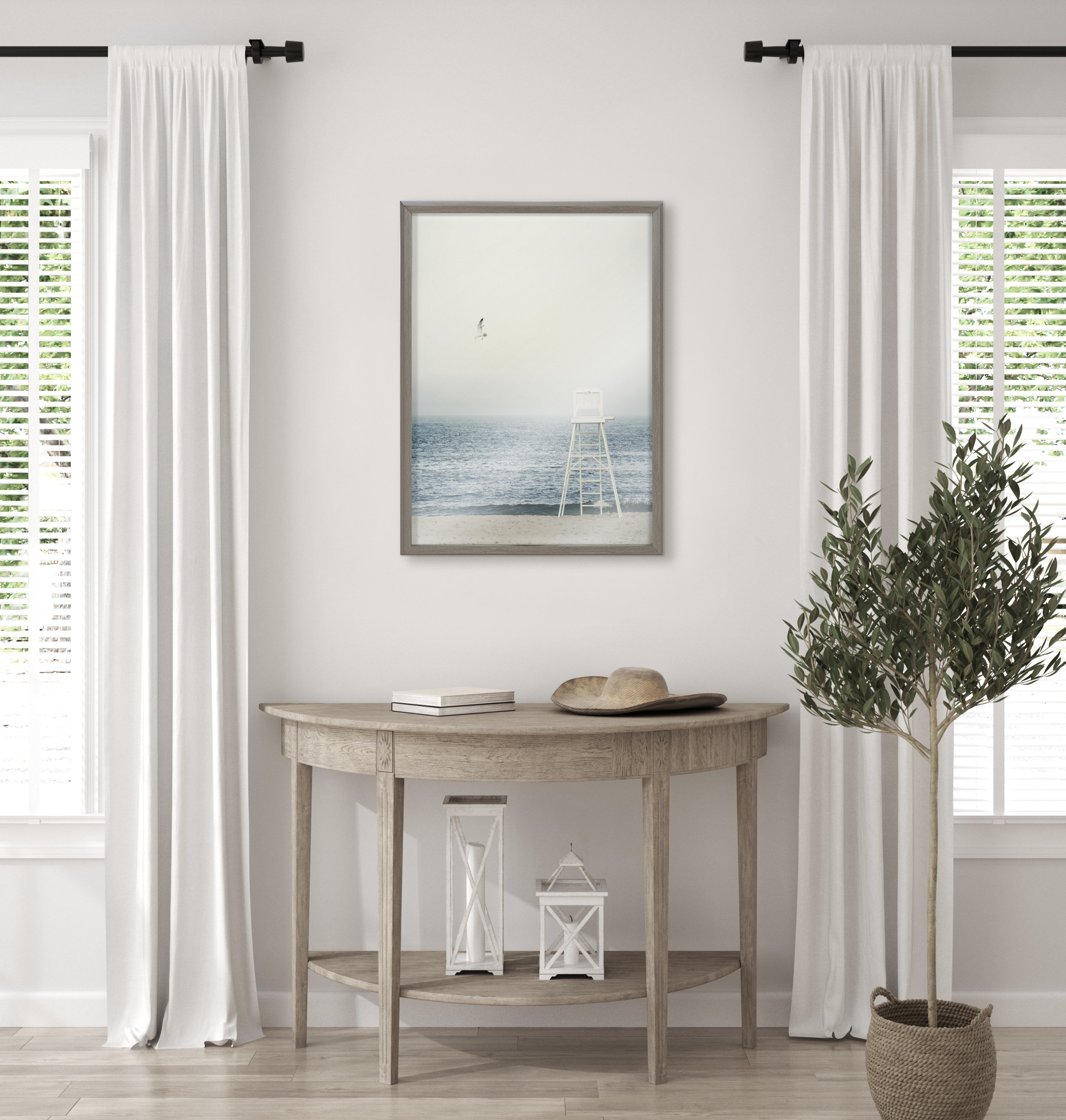 Rosecliff Heights Blake Off Duty Framed Printed Glass By Emiko And Mark